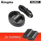 KingMa Dual Charger + 2 x Replacement Canon LP-E6